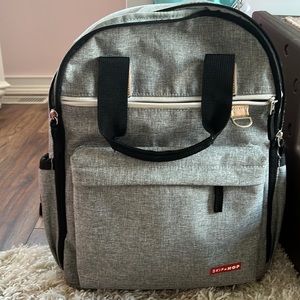 Skip Hop Diaper Backpack with changing pad